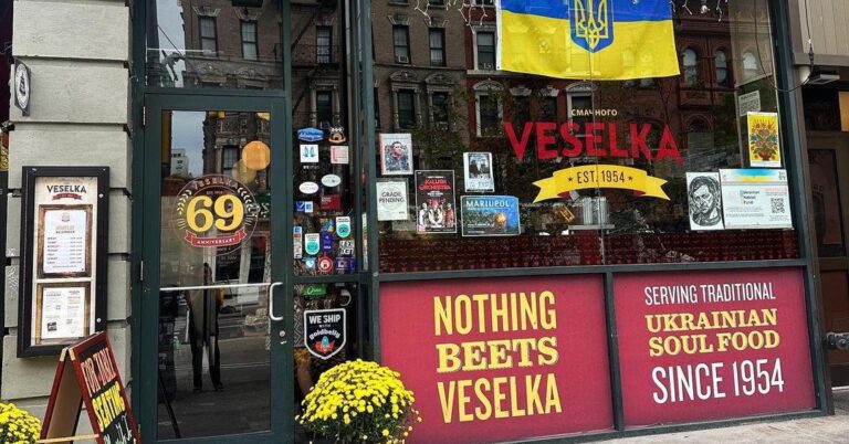 A documentary about the Ukrainian restaurant Veselka in New York was filmed