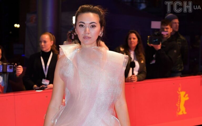 The famous actress chose an outfit by a Ukrainian designer for the Berlin Film Festival