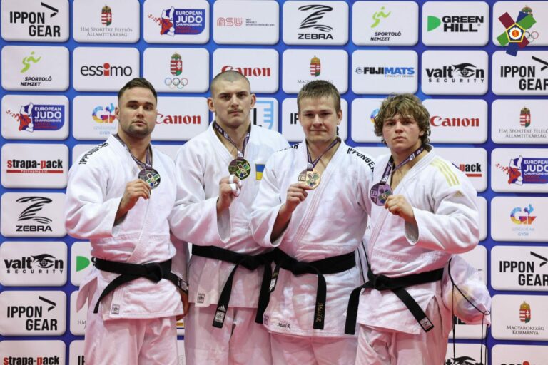 Ukrainian judokas win three medals at the European Open tournament