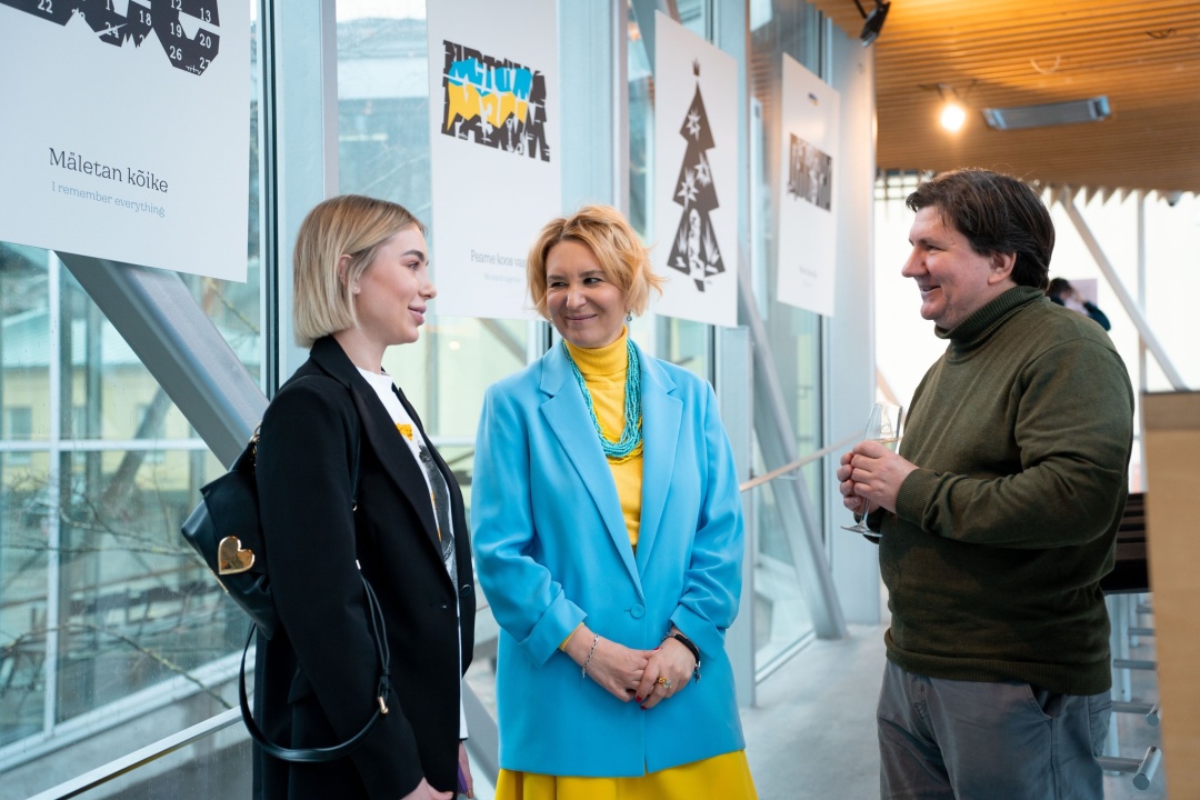 An exhibition of Ukrainian artist Nikita Titov is taking place in Tallinn