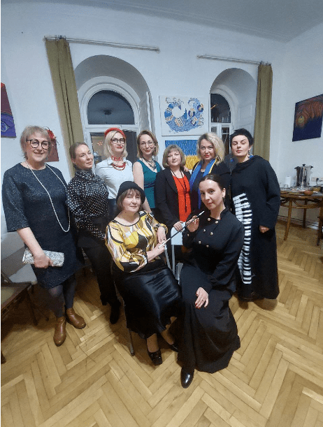 Ukrainian retro party "Poetic Necklace" held in Tbilisi