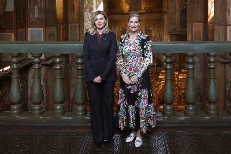 The Duchess of Edinburgh arrives in Ukraine - this is the first visit of a member of the royal family since the beginning of the Great War