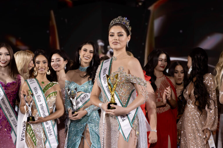 Ukraine clinches victory at the Miss Eco International 2024 beauty pageant
