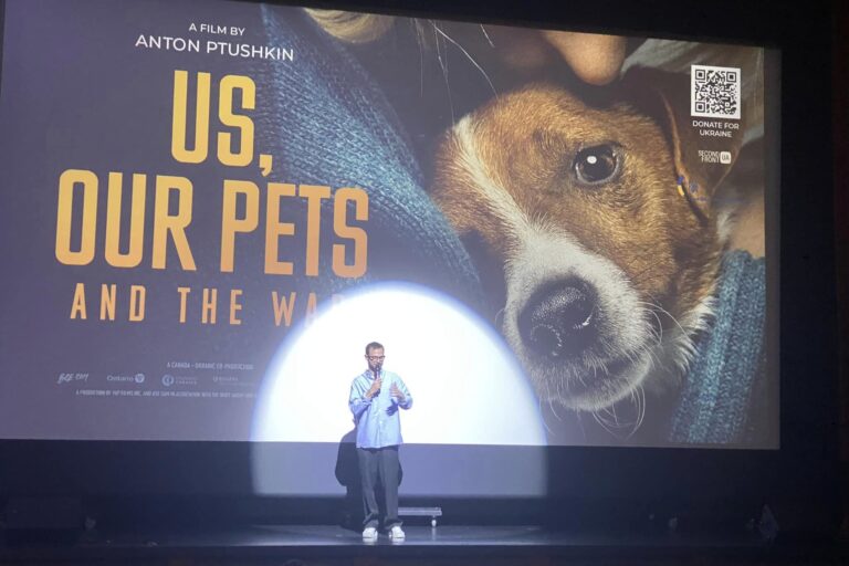 Ukrainian-Canadian film "We, Our Pets and the War" screened in Toronto