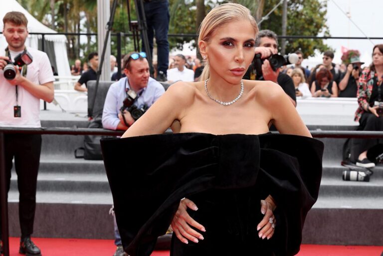 Andre Tan's dress appeared at the Cannes Film Festival