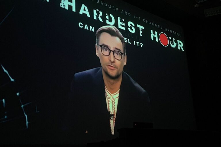 Alan Badoev's film "The Long Day" was screened at the Council of Europe