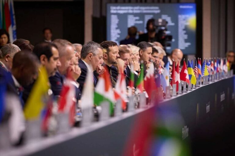 Nuclear and food security and the return of captured and deported children. The text of the Peace Summit communiqué is now available