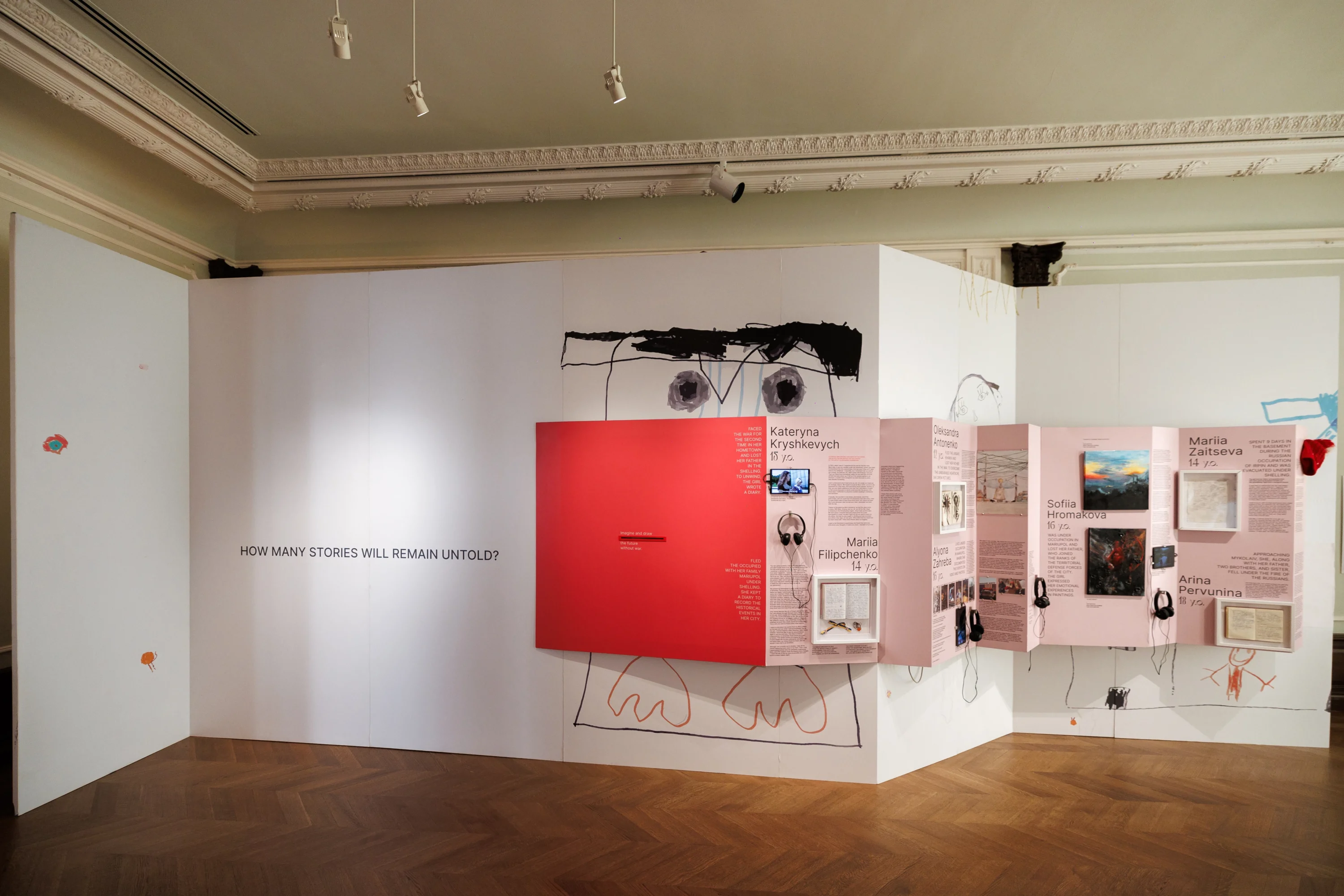 Exhibition "War Diaries: Unheard Voices of Ukrainian Children" presented in the United States