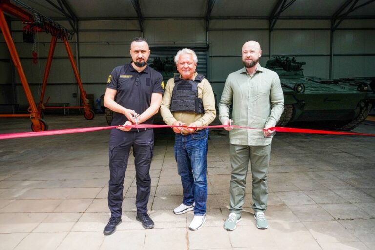 Ukroboronprom and Rheinmetall open the first joint armored vehicle repair and production plant in Ukraine