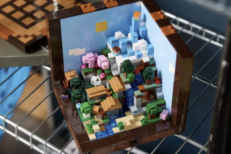 Lego presents its first Minecraft set for adults