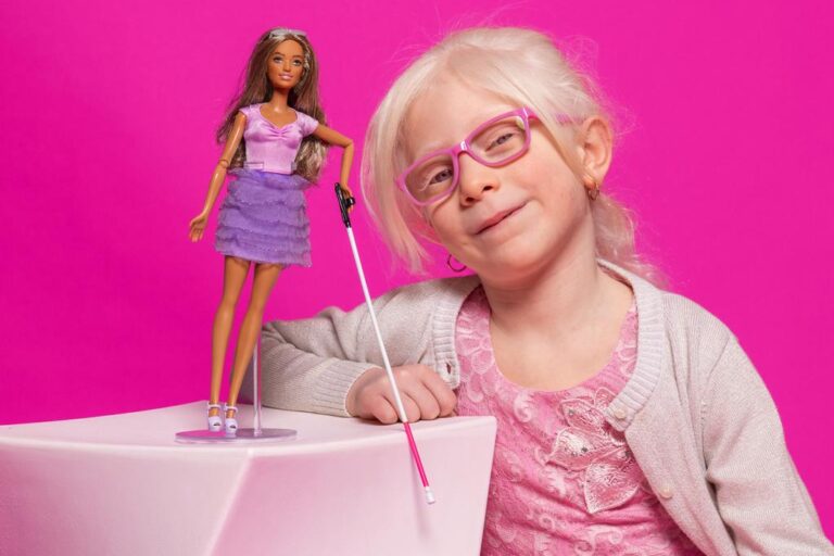 Mattel creates the first blind Barbie doll