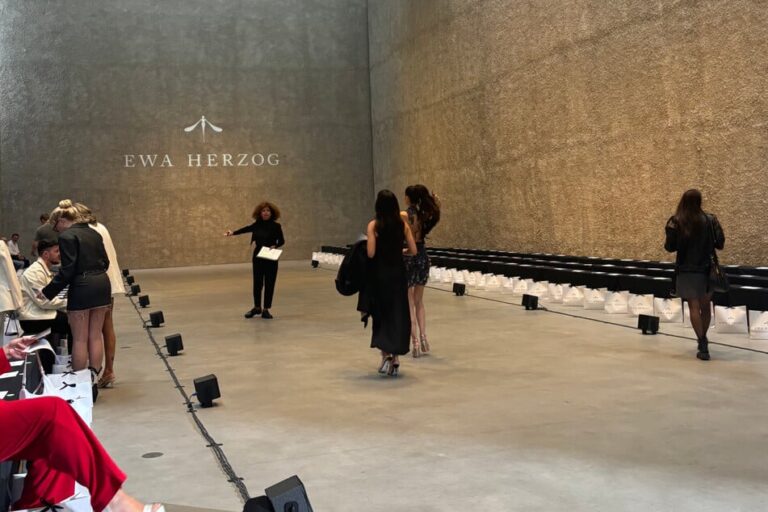 A designer with Ukrainian roots presented her new collection at Berlin Fashion Week