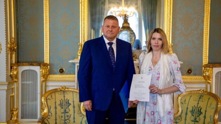 Zaluzhnyi officially takes up his duties as Ukraine's Ambassador to the UK