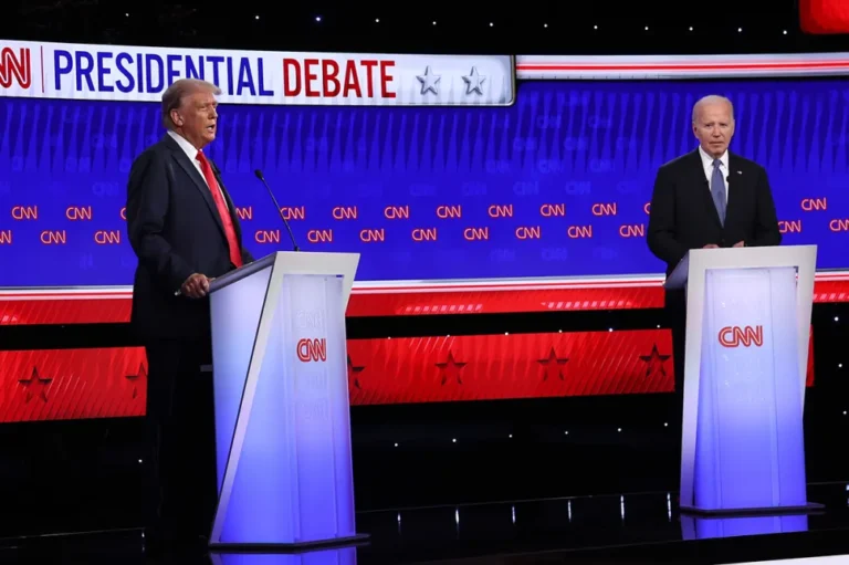 Biden and Trump's first debate
