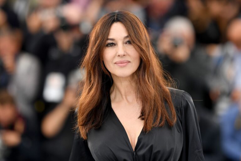 Monica Bellucci was named the most beautiful actress of all time