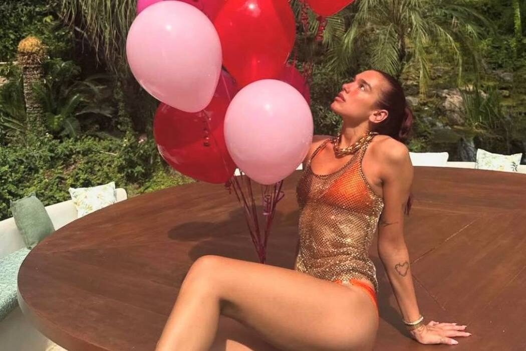 Dua Lipa celebrates her birthday in a Cultnaked top Dua Lipa celebrates her birthday in a Cultnaked top