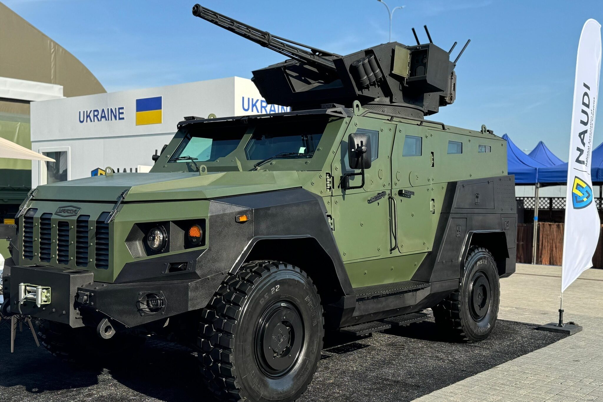 Ukraine creates 4-ton robot platform for military