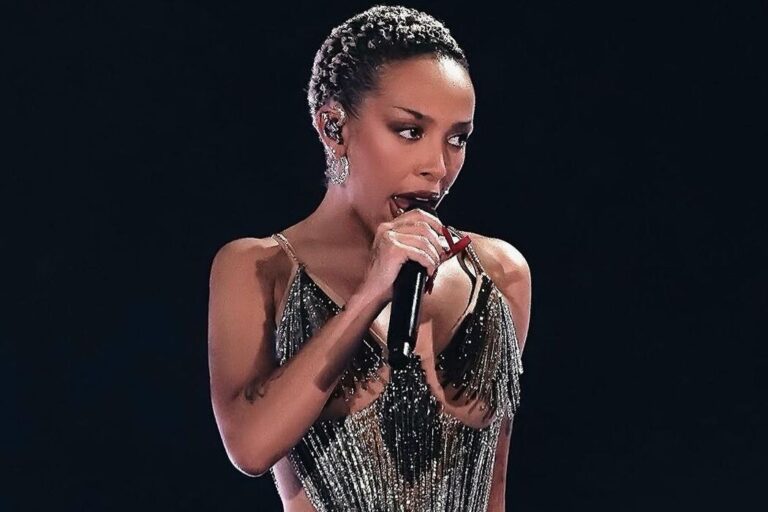 Doja Cat appeared in a custom Frolov dress at the Global Citizen Festival - 2024