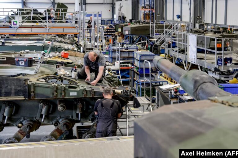 Ukraine doubles arms production in eight months