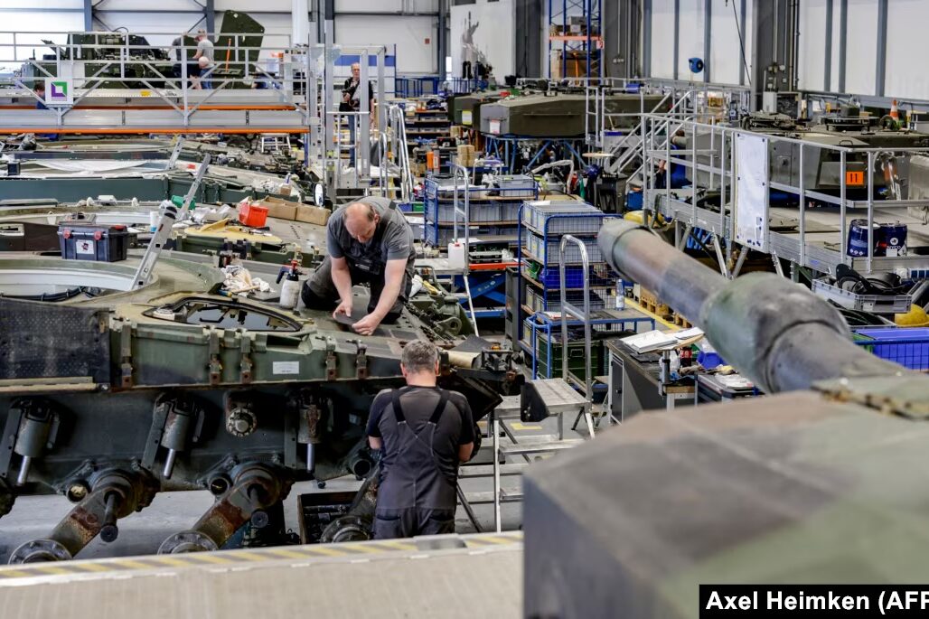 Ukraine doubles arms production in eight months