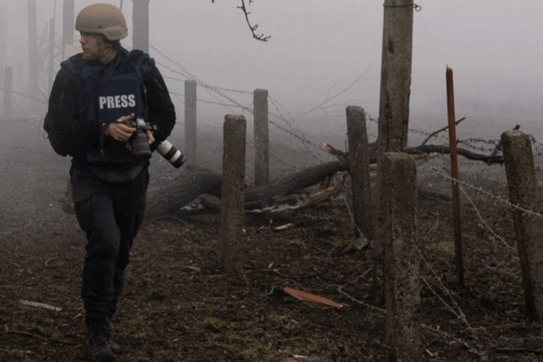 The film "20 Days in Mariupol" won two awards at the Grierson Awards