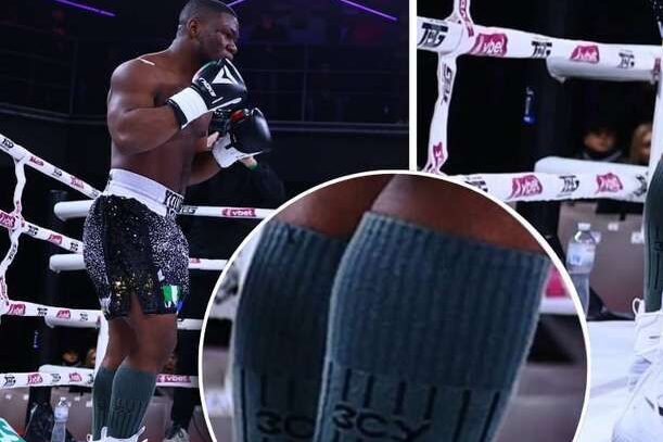 Nigerian boxers entered the ring in Kyiv wearing socks with the inscription "Armed Forces of Ukraine"