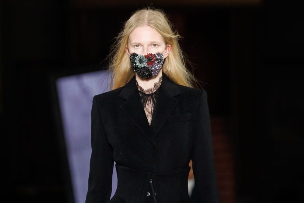 Marina Nechiporuk took part in the Alexander McQueen show Marina Nechiporuk took part in the Alexander McQueen show