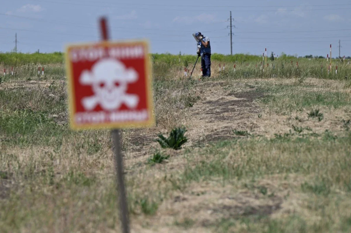 23% of Ukraine's territory is potentially mined