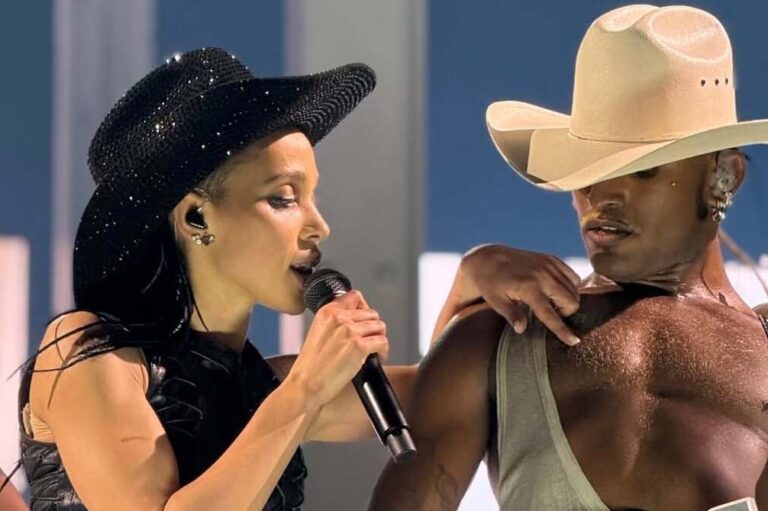 FKA Twigs spotted wearing a Ruslan Baginskiy hat