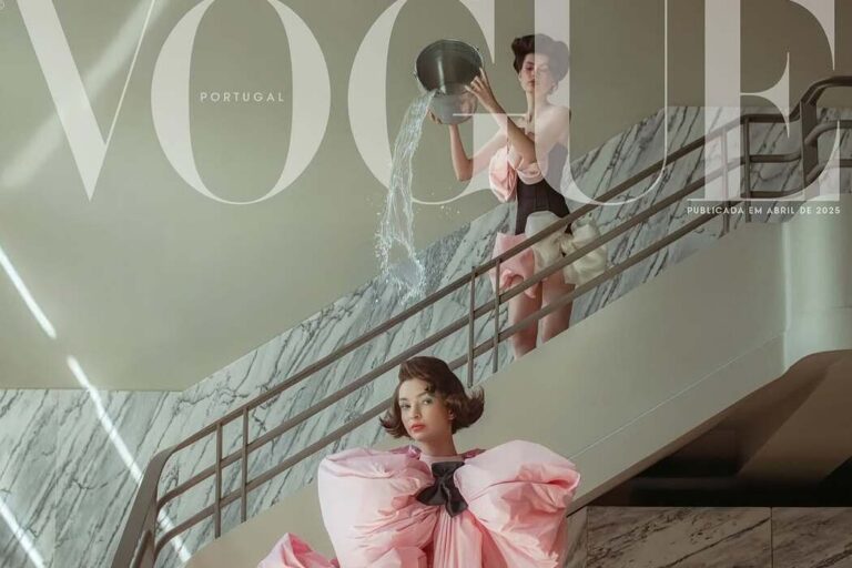 Ukrainian models grace the cover of Vogue Portugal