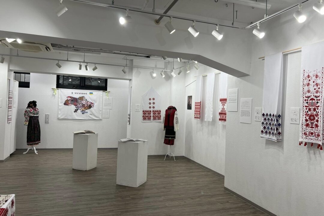 An exhibition of Ukrainian embroidered towels was held in Tokyo An exhibition of Ukrainian embroidered towels was held in Tokyo