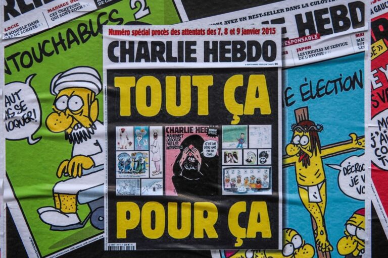Charlie Hebdo magazine sued over fake covers that ridiculed Ukraine