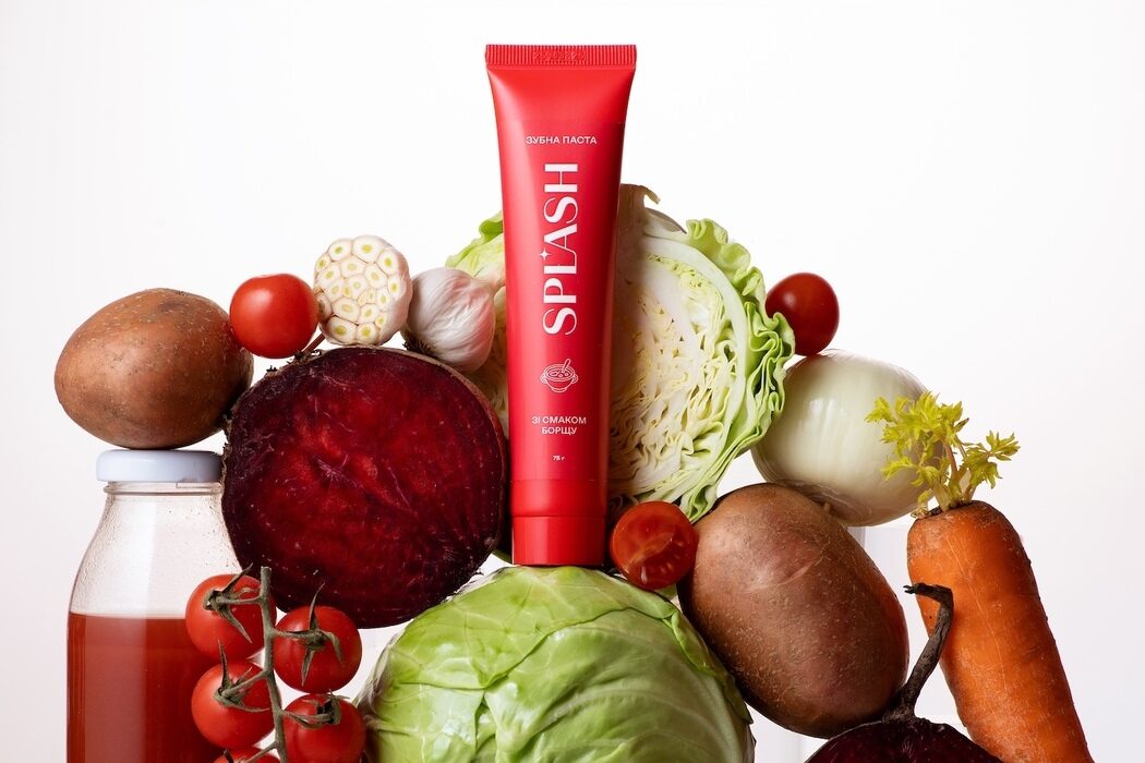 Splash brand launches toothpaste with borscht flavor Splash brand launches toothpaste with borscht flavor