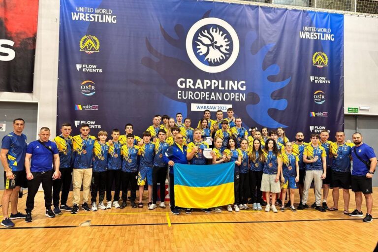 Збірна України виграла Євро-2025 з грепплінгу