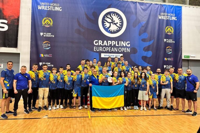 The Ukrainian national team won Euro 2025 in grappling