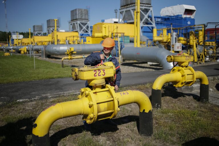 Gas reserves in Ukraine are at their lowest level in 12 years