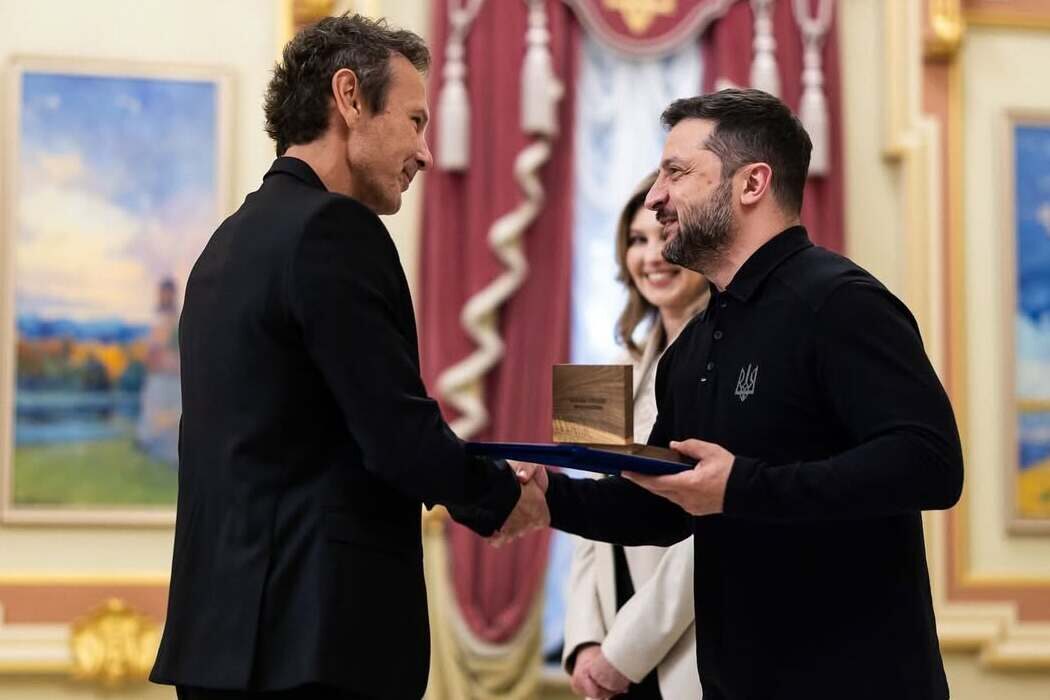 Svyatoslav Vakarchuk received an honorary award from the President