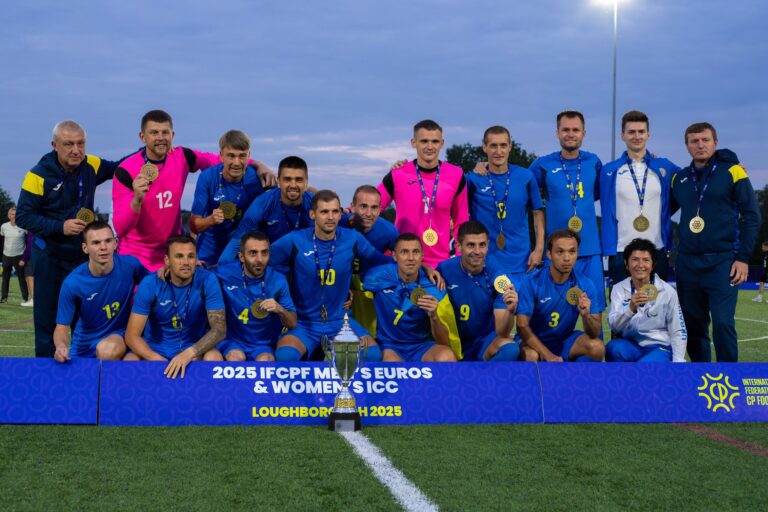 Ukrainian Paralympic Footballers Won the 2025 European Championship