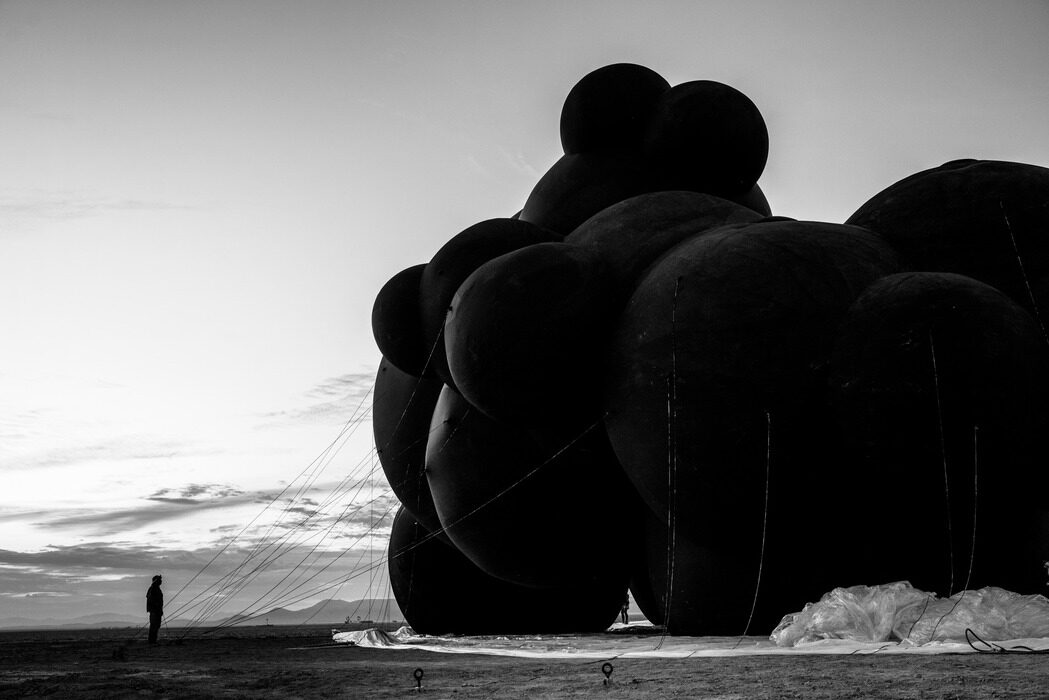 Sandstorm destroys Ukrainian installation at Burning Man 2025