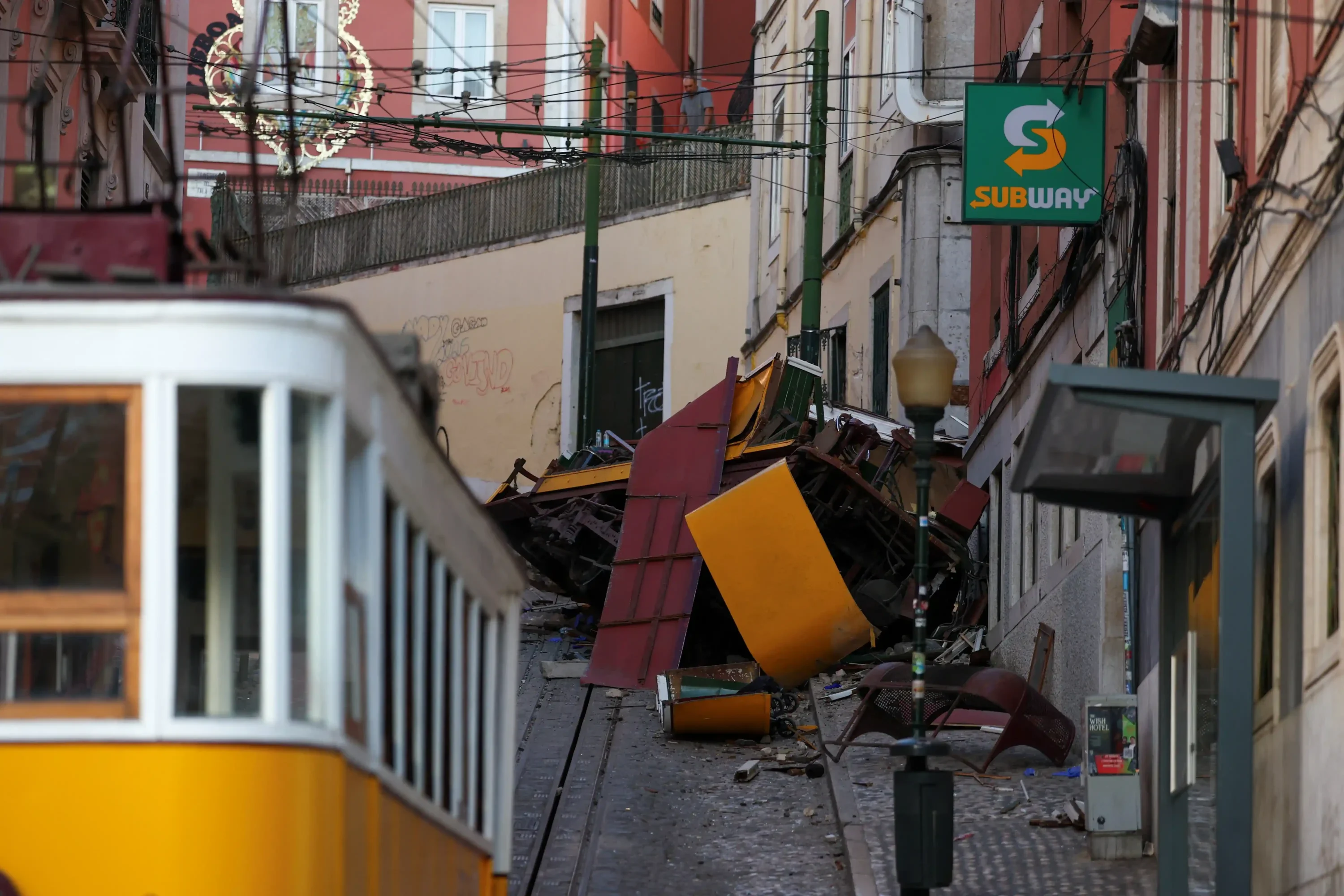 Ukrainian dies in Lisbon funicular accident Ukrainian dies in Lisbon funicular accident