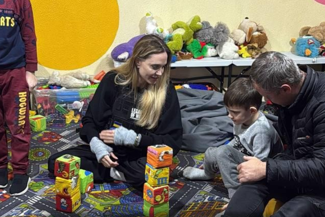 Angelina Jolie has come to Ukraine again: she visited Kherson