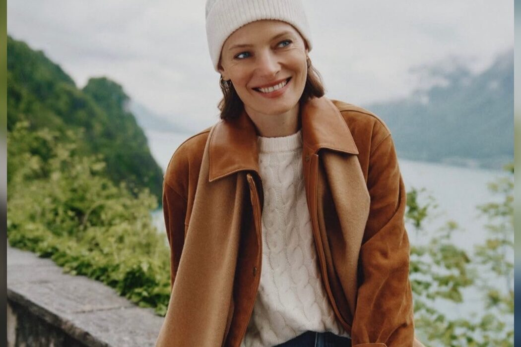Ukrainian model Tanya Ruban appeared in the GANT Christmas campaign Ukrainian model Tanya Ruban appeared in the GANT Christmas campaign