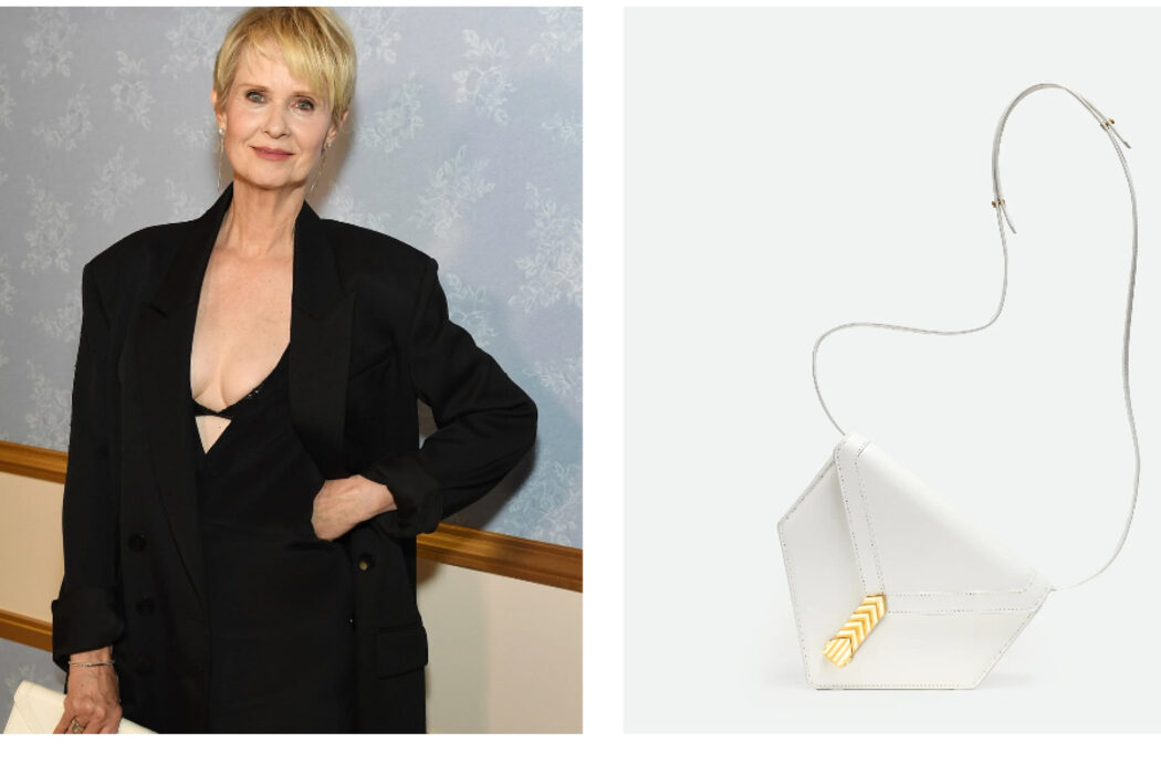 Cynthia Nixon bought a Bevza bag Cynthia Nixon bought a Bevza bag