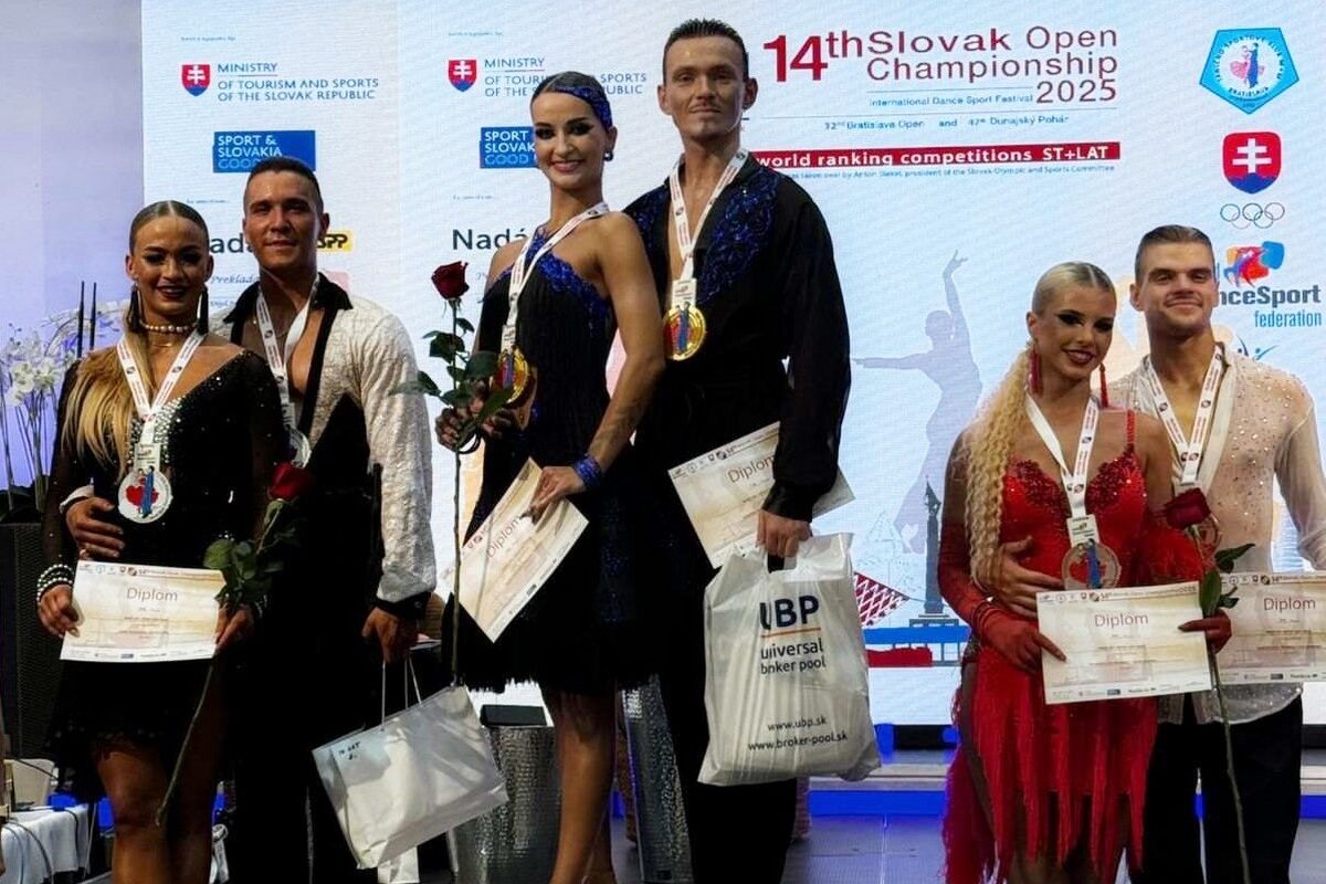 Dance sports: Ukrainian couple wins Slovak Open Championship 2025