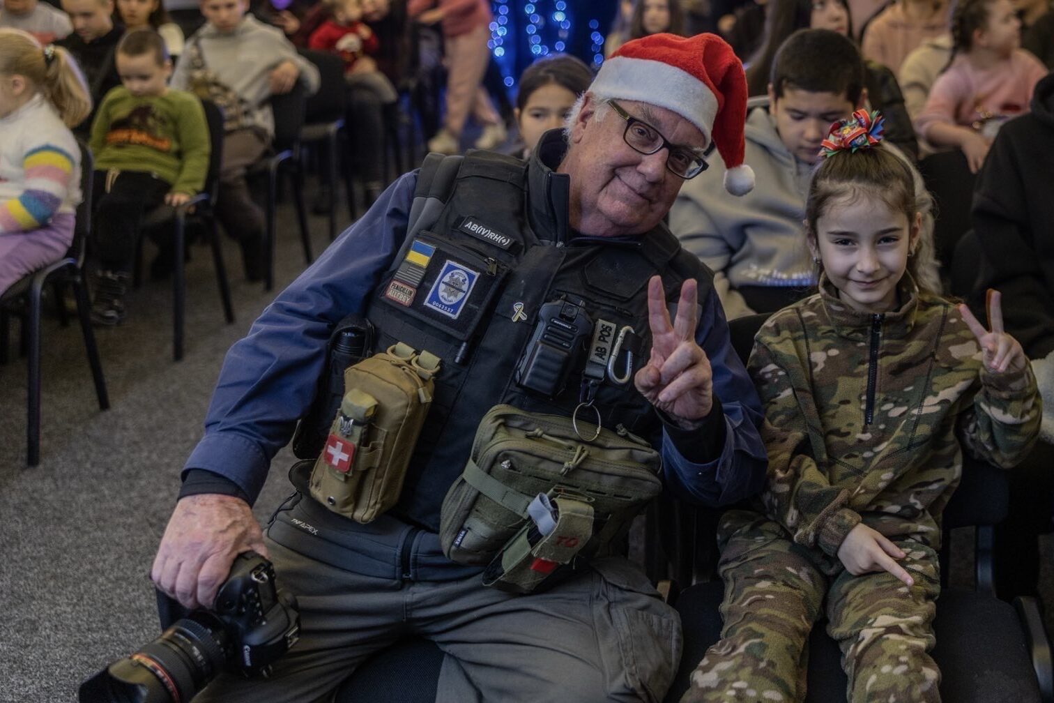Howard Buffett visits Kherson