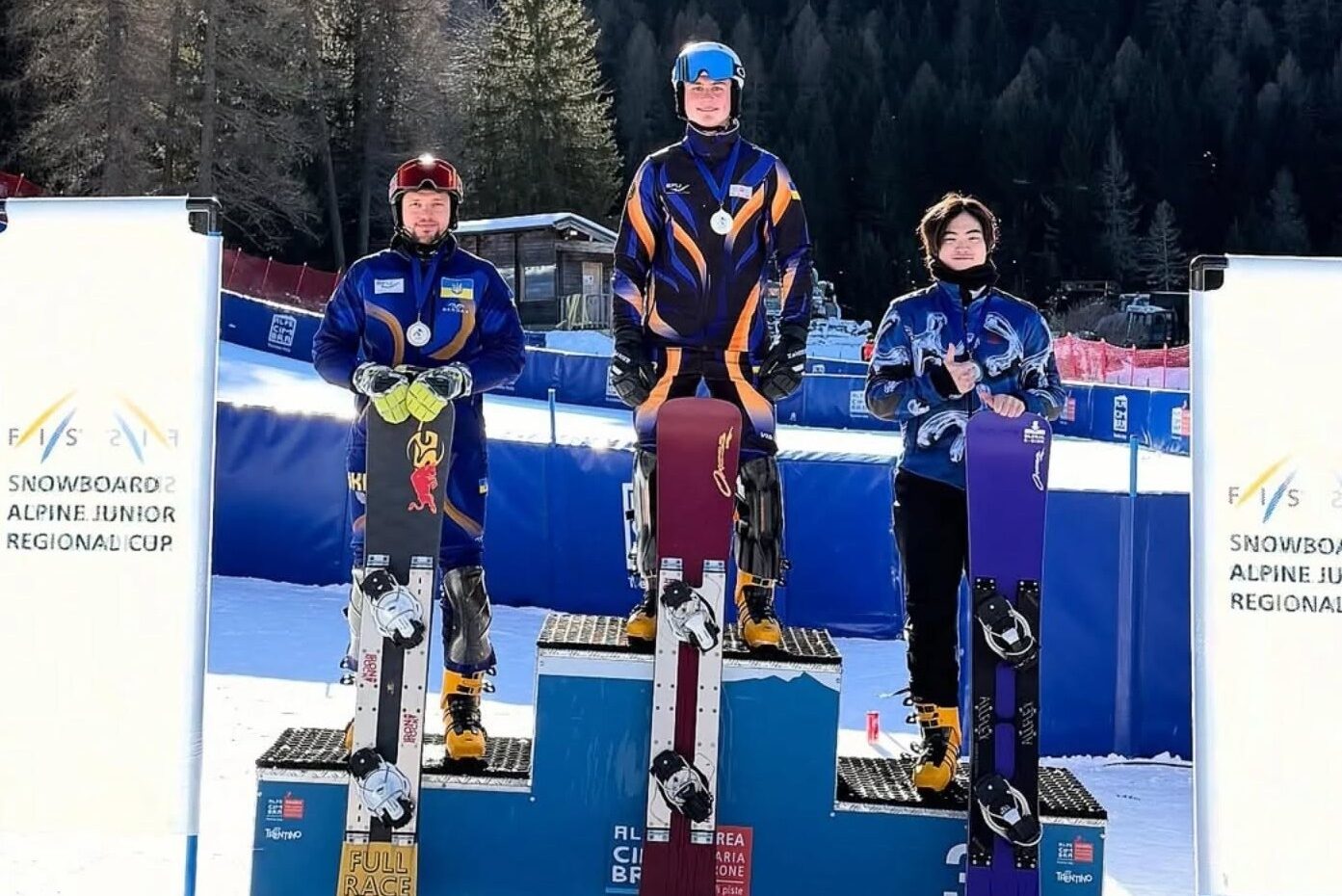 Ukrainian snowboarders won six medals at competitions in Italy