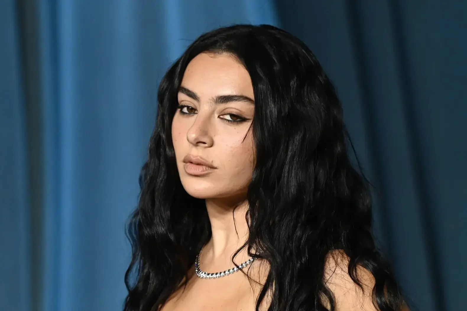 Charli XCX wore an Anna October dress to a movie party Charli XCX wore an Anna October dress to a movie party