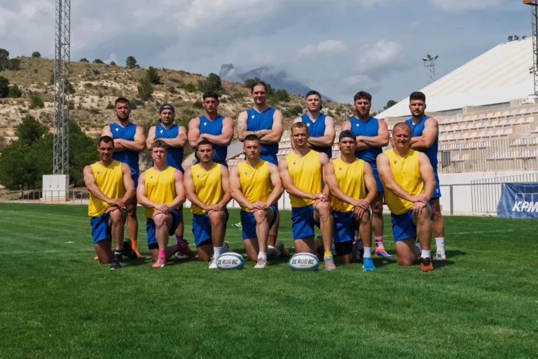 Ukrainian rugby players win silver at a tournament in Spain
