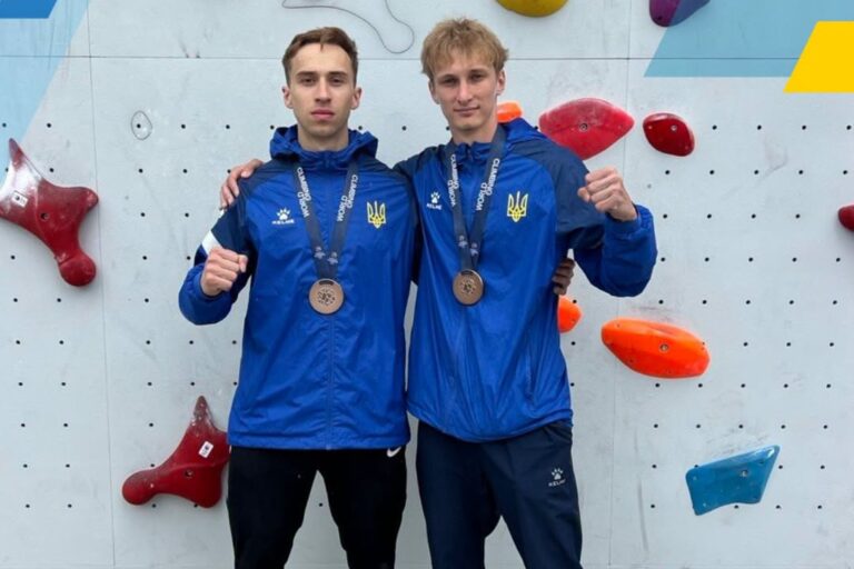 Ukrainian climbers set a European record at a tournament in Poland
