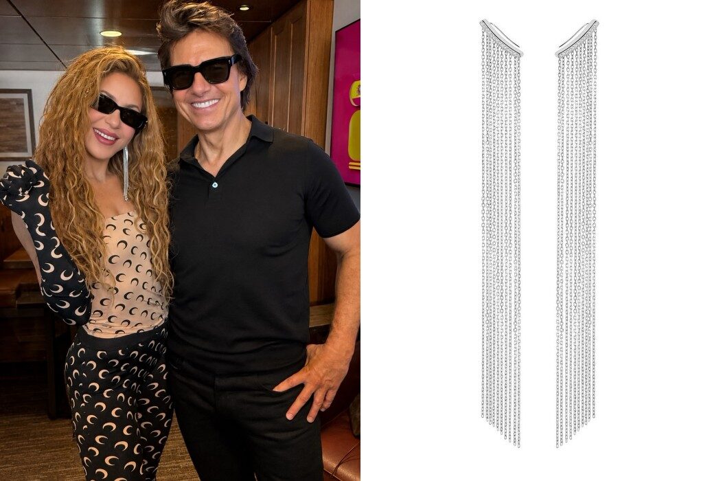 Shakira appeared in Guzema Jewelry earrings at the 2026 World Cup final